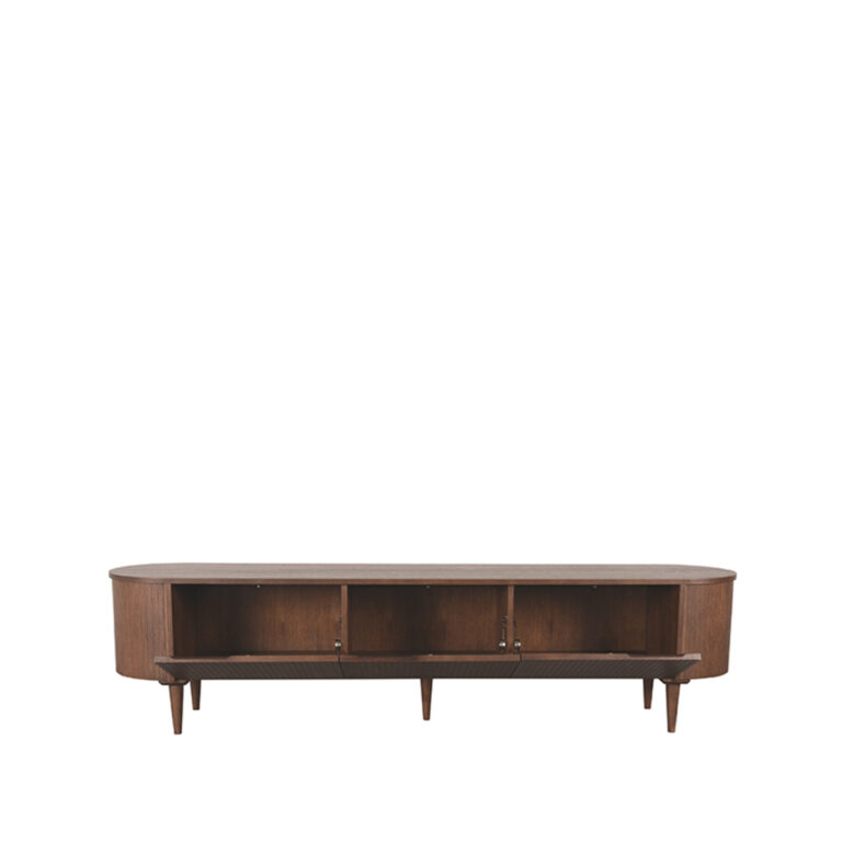 LABEL51 Tv-meubel Oliva - Walnoot - Eiken - Tv-Meubel 220 cm