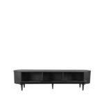Tv-Meubel_Oliva_220x47x55_Cm_Zwart_Eiken_Voorkant2