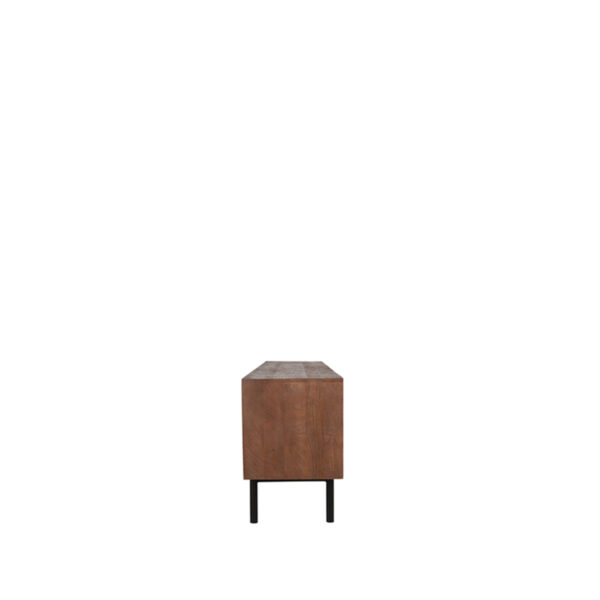 Tv-Meubel_Rio_220x40x60_Cm_Espresso_Zijkant