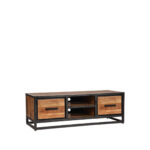 Tv-Meubel_Tampa_Rough_Mangohout_120x45x40_cm_Perspectief