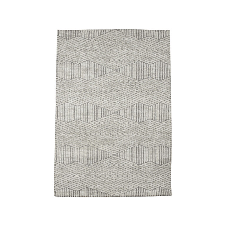 LABEL51 Vloerkleden Cosy - Grijs - Synthetisch - 160x230 cm