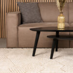 Vloerkleed_Cosy_Taupe_Polyester_200x300_Cm_Setting