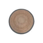 Vloerkleed_Jute_Naturel_Jute_Grijs_Katoen_90_cm_Voorkant