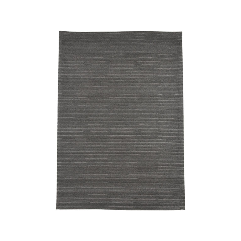 LABEL51 Vloerkleden Luxy - Antraciet - Wol - 160x230 cm