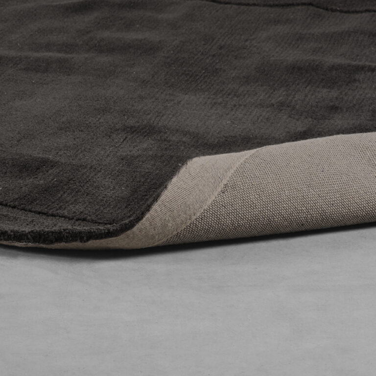 LABEL51 Vloerkleden Mody - Antraciet - Synthetisch - 160x230 cm