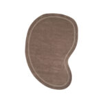 Vloerkleed_Mody_Taupe_Polyester_160x230_Cm_Voorkant