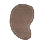 Vloerkleed_Mody_Taupe_Polyester_200x300_Cm_Voorkant
