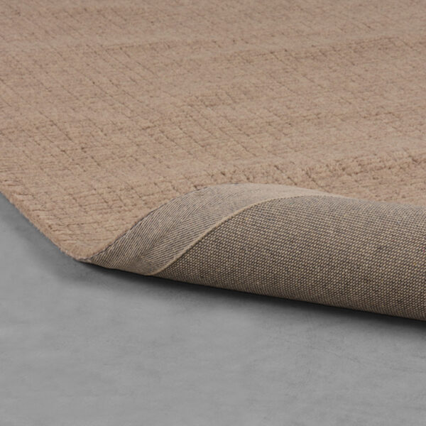 Vloerkleed_Wolly_Taupe_Wol_200x300_Cm_Detail2