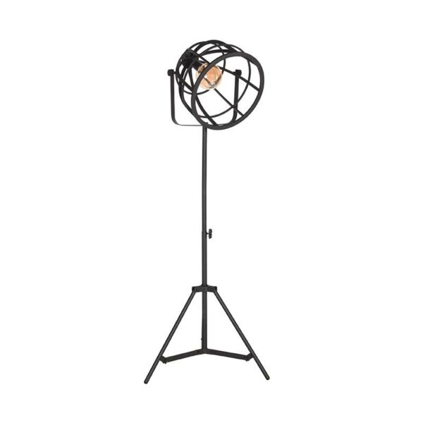 Vloerlamp_Fuse_Zwart_Metaal_55x55x135-170_cm_Perspectief_Uit