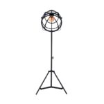 Vloerlamp_Fuse_Zwart_Metaal_55x55x135-170_cm_Vooraanzicht