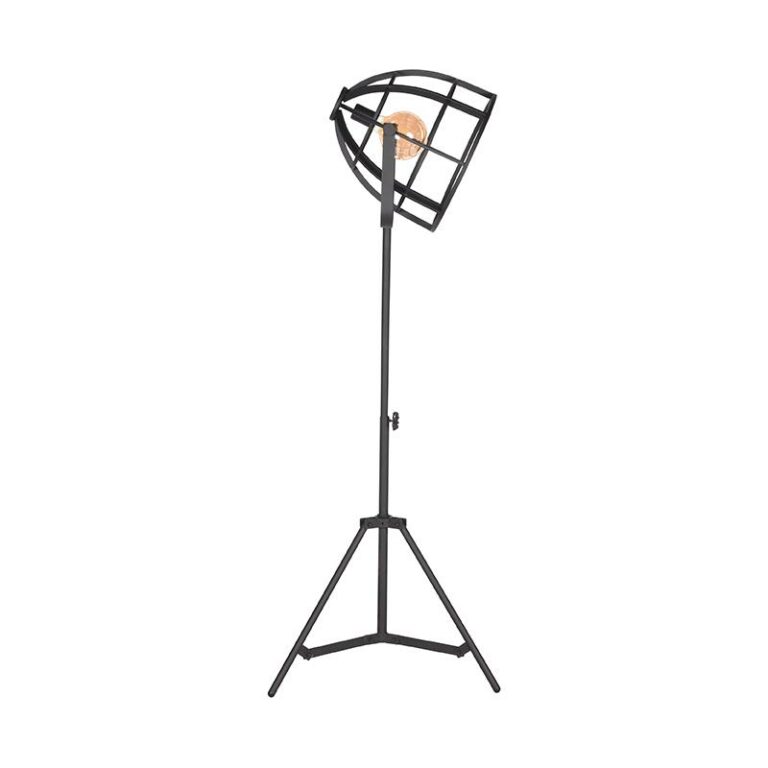 LABEL51 Vloerlamp Fuse - Zwart - Metaal
