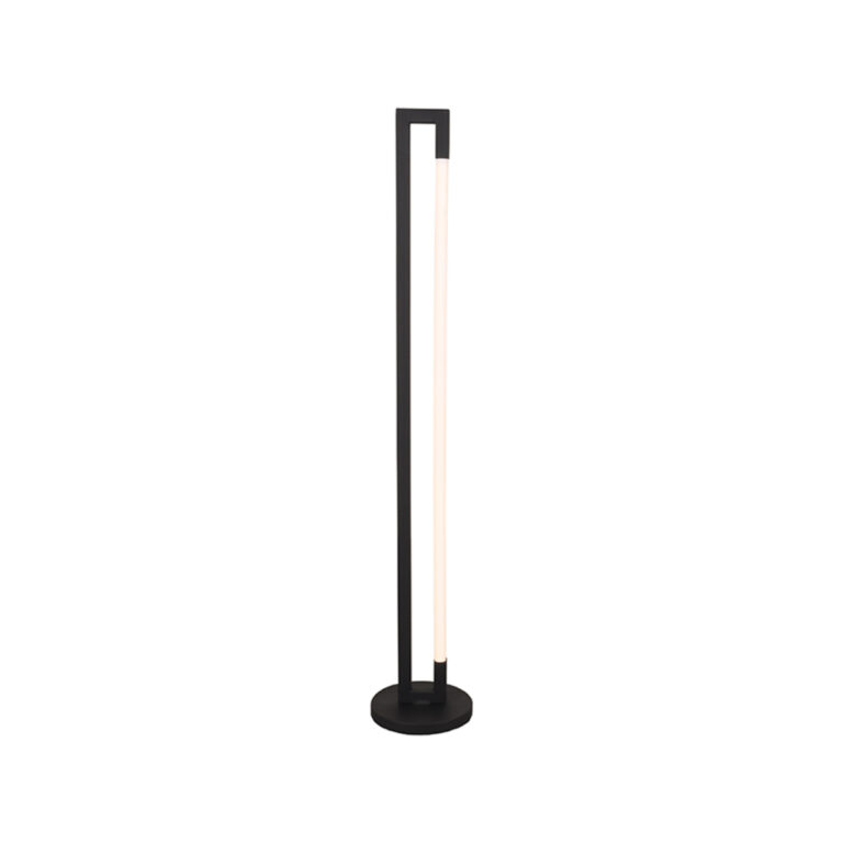 LABEL51 Vloerlamp Futuro - Zwart - Metaal - Vloerlamp