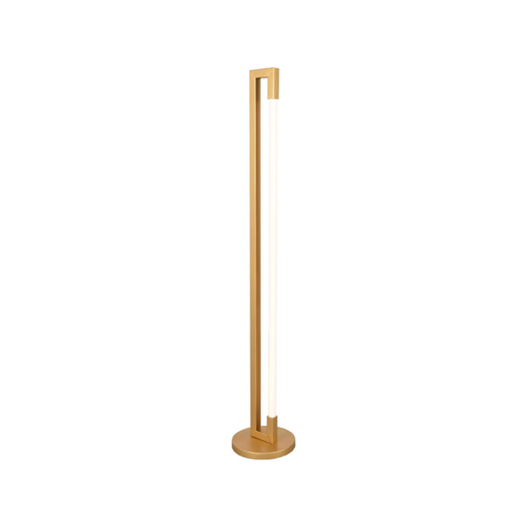 LABEL51 Vloerlamp Futuro - Antiek goud - Metaal - Vloerlamp