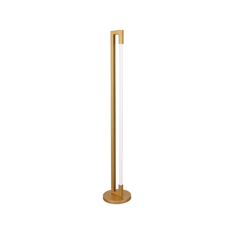 LABEL51 Vloerlamp Futuro - Antiek goud - Metaal - Vloerlamp