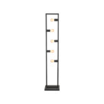 Vloerlamp_Quadrato_Zwart_35x25x160_Cm_Voorkant