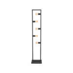 Vloerlamp_Quadrato_Zwart_35x25x160_Cm_Voorkant2
