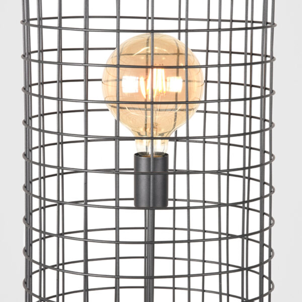 Vloerlamp_Solido_Zwart_31x31x146_cm_Detail