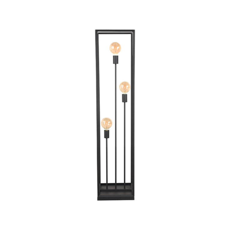 LABEL51 Vloerlamp Tetto - Zwart - Metaal - Vloerlamp