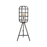 Vloerlamp_Twine_Zwart_Metaal_40x40x150_cm_Voorkant_2
