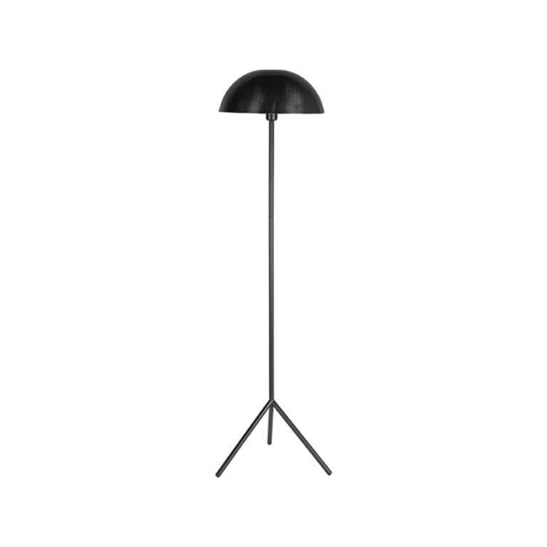 LABEL51 Vloerlamp Globe - Zwart - Metaal - Vloerlamp