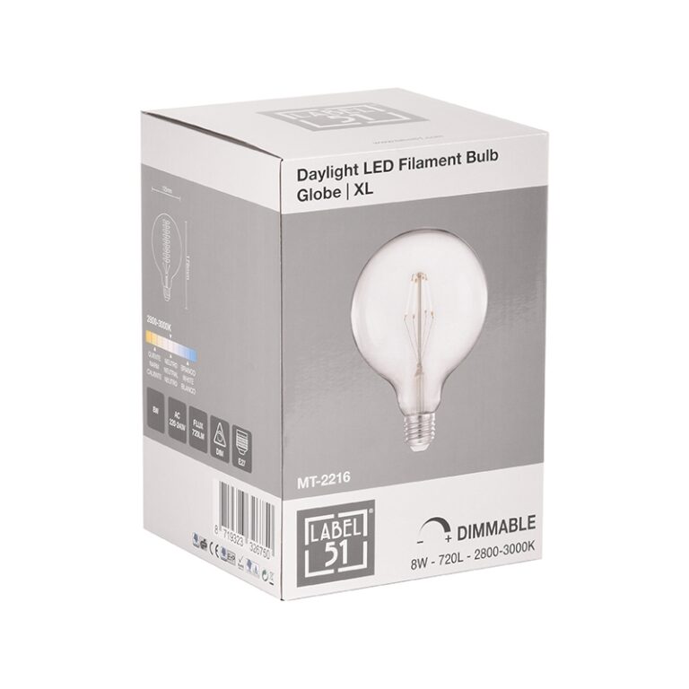 LABEL51 Lichtbron Kooldraadlamp - Glas - Bol XL