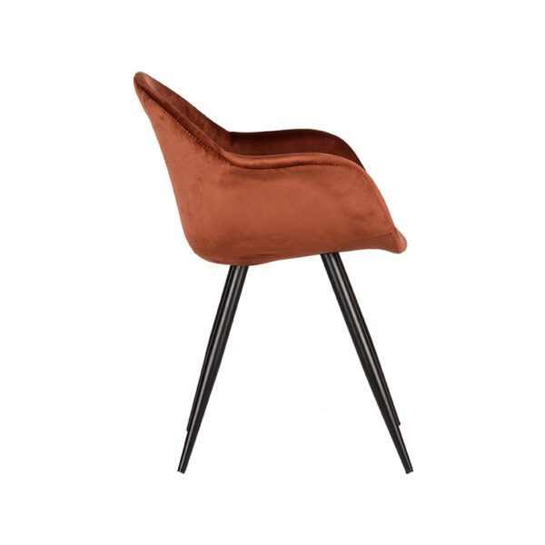 eetkamerstoel_forli_rust_fluweel_zwart_metaal_60x58x83_cm_zijaanzicht