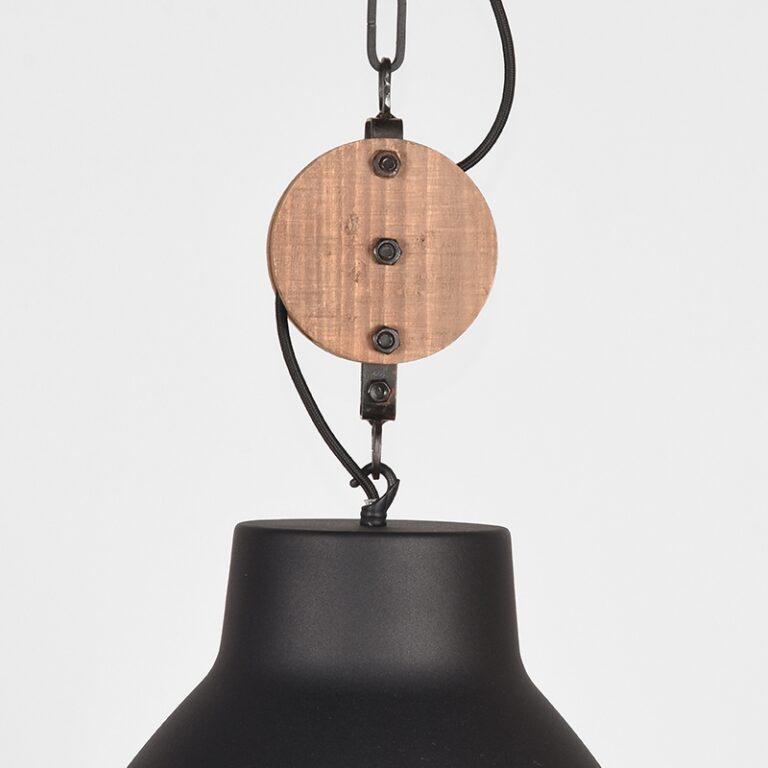 LABEL51 Hanglamp Dock - Zwart - Metaal