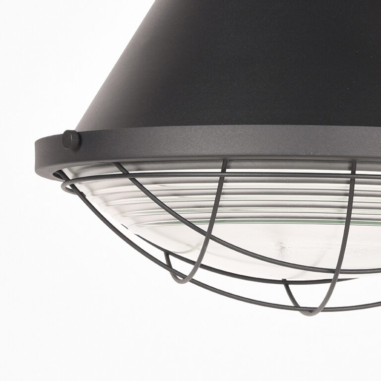 LABEL51 Hanglamp Duisburg - Zwart - Metaal