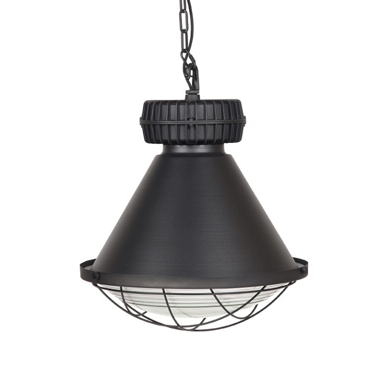 LABEL51 Hanglamp Duisburg - Zwart - Metaal