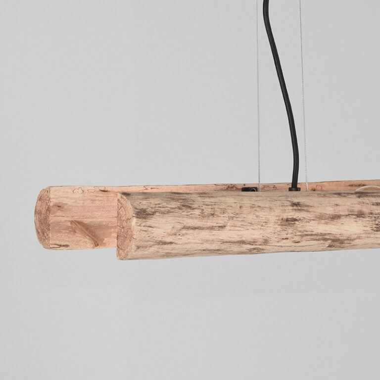 LABEL51 Hanglamp Woody - Naturel - Hout - Hanglamp