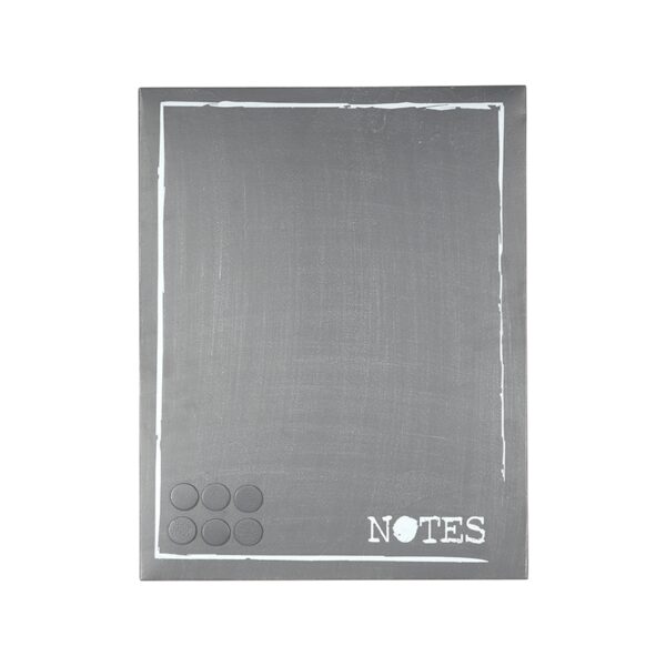 LABEL51 Wanddecoratie Memobord - Antiek grijs - Metaal - One Size