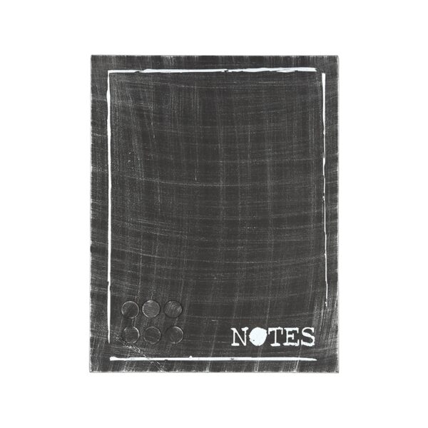 LABEL51 Wanddecoratie Memobord - Zwart - Metaal - One Size