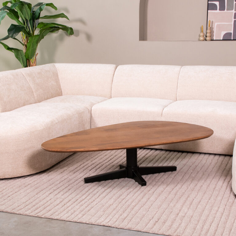 LABEL51 Salontafel I_Rosie - Nature - Mangohout - 140 cm