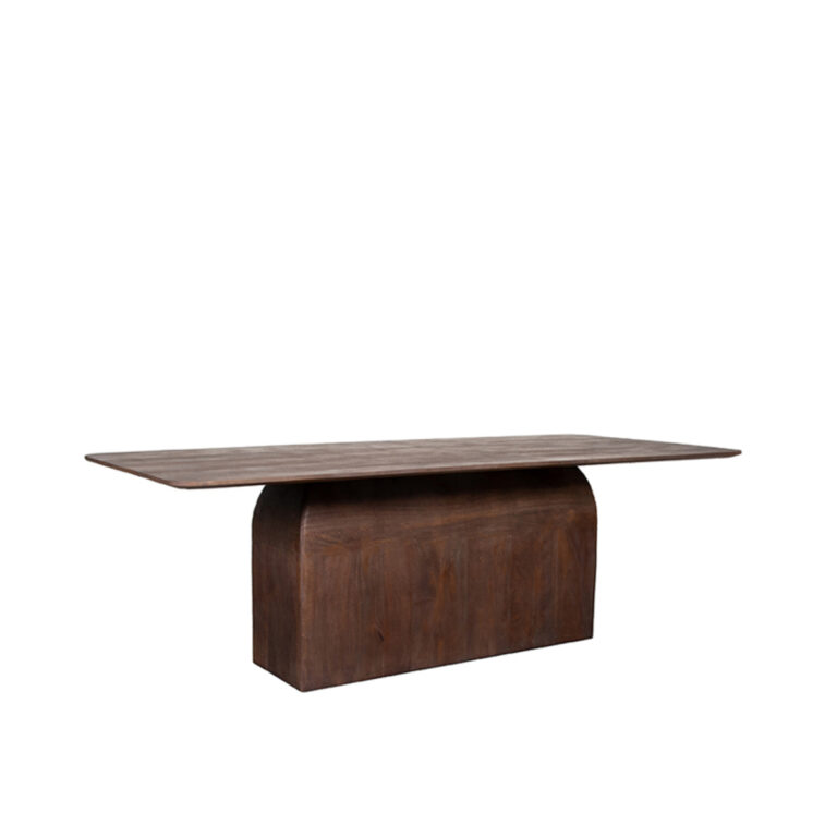 LABEL51 Eetkamertafel I_Owen - Espresso - Mangohout - 230x100 cm