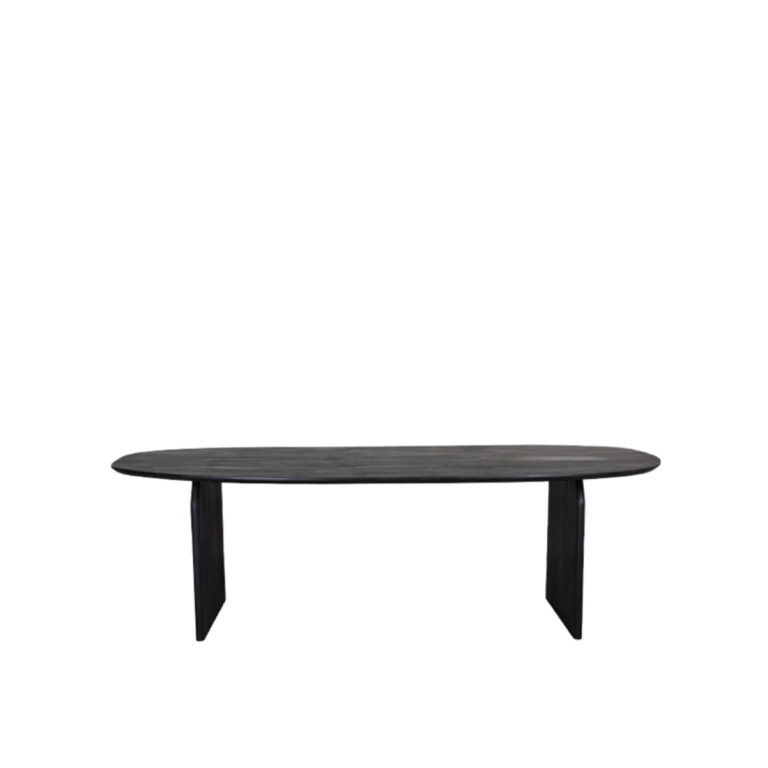 LABEL51 Eetkamertafel I_Cooper - Zwart - Mangohout - 210x110 cm