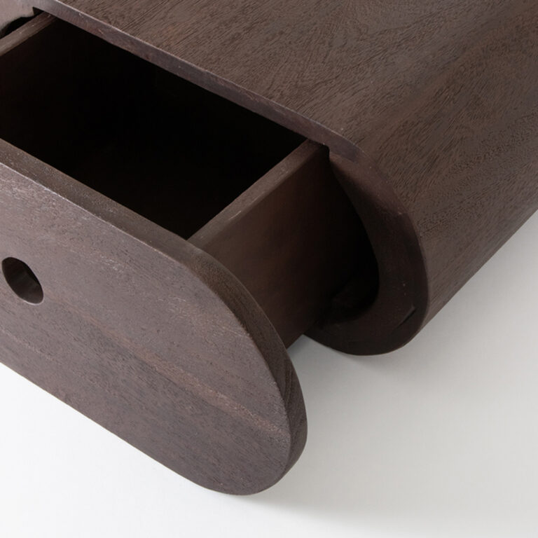 LABEL51 Wanddecoratie I_Rise - Espresso - Mangohout - 45 cm