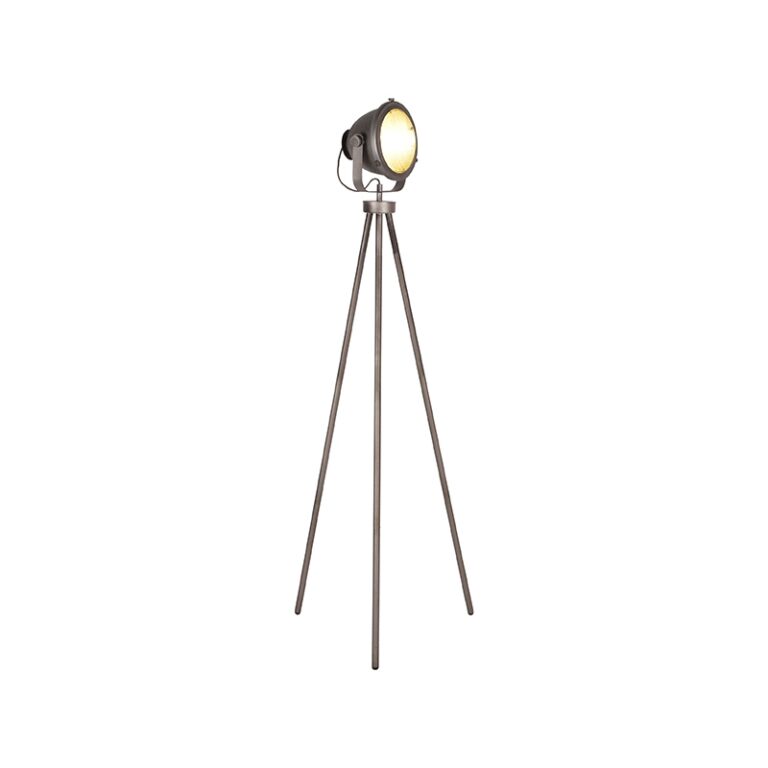 LABEL51 Vloerlamp Tuk-Tuk - Burned Steel - Metaal