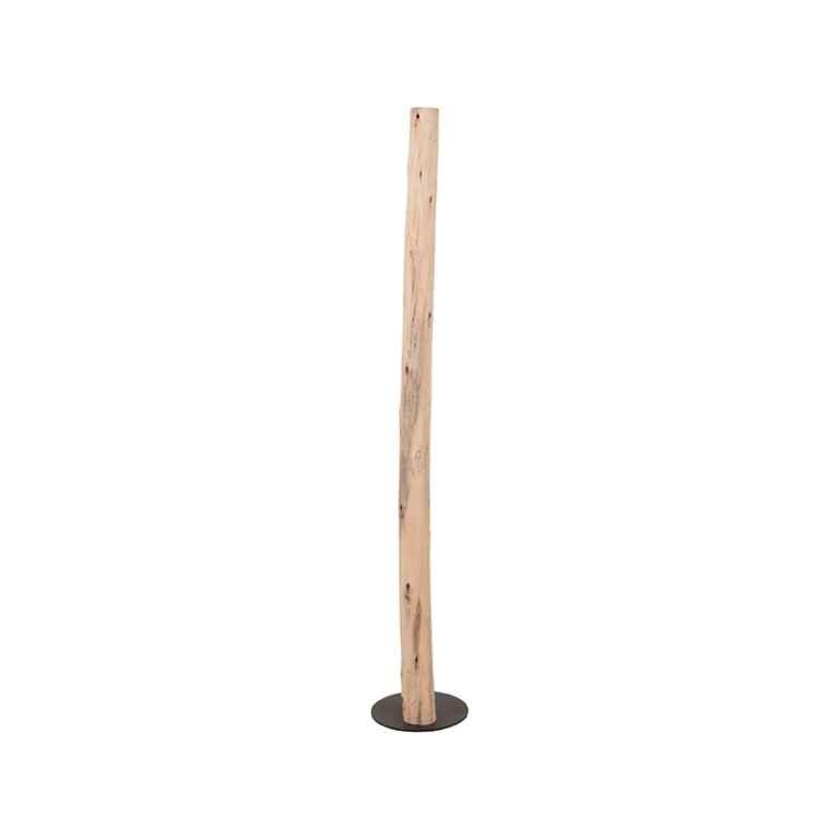 LABEL51 Vloerlamp Woody - Naturel - Hout - Vloerlamp