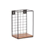 wandrek_firm_zwart_metaal_rough_mangohout_20x15x30_cm_perspectief