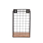 wandrek_firm_zwart_metaal_rough_mangohout_20x15x30_cm_voorkant_2