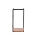 wandrek_firm_zwart_metaal_rough_mangohout_20x15x30_cm_zijkant_2