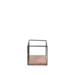 wandrek_firm_zwart_metaal_rough_mangohout_30x15x15_cm_zijkant_2