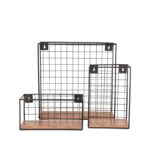 wandrek_firm_zwart_metaal_rough_mangohout_40x15x40_cm_set_2