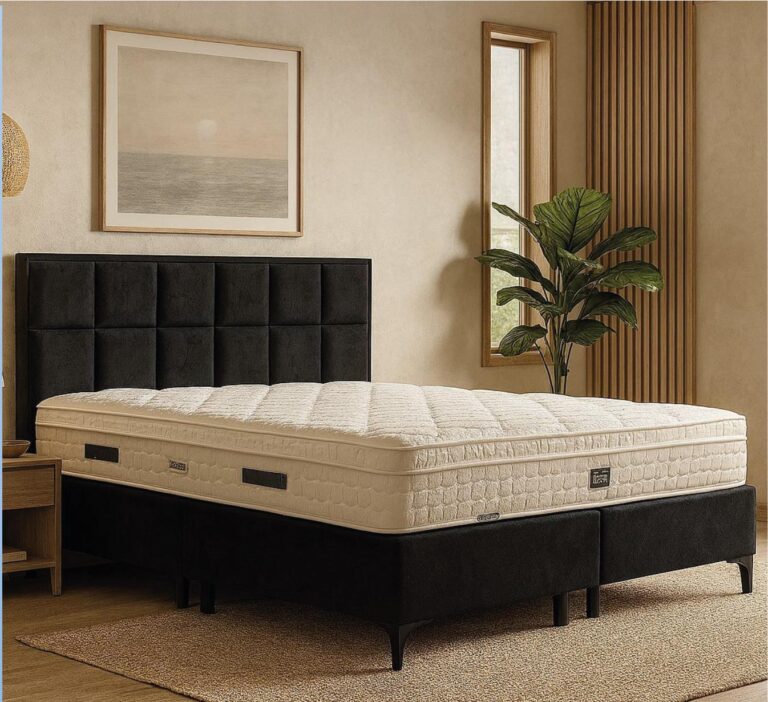 Fumat Boxspring - Bed 160x200