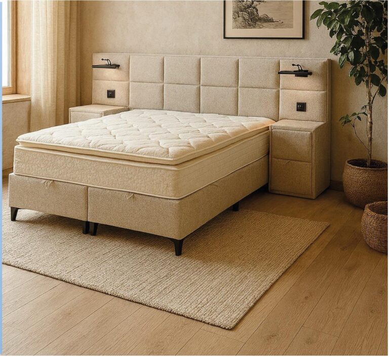 Leon Boxspring - Bed 160x200