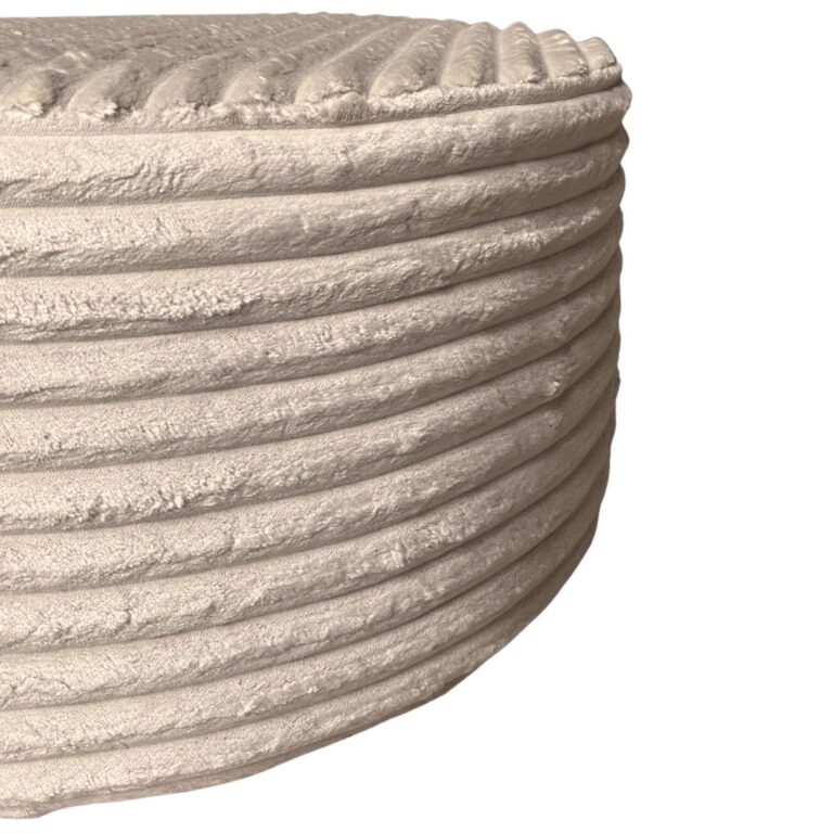 Ronde Hocker Beige 60 cm | Tilia 03