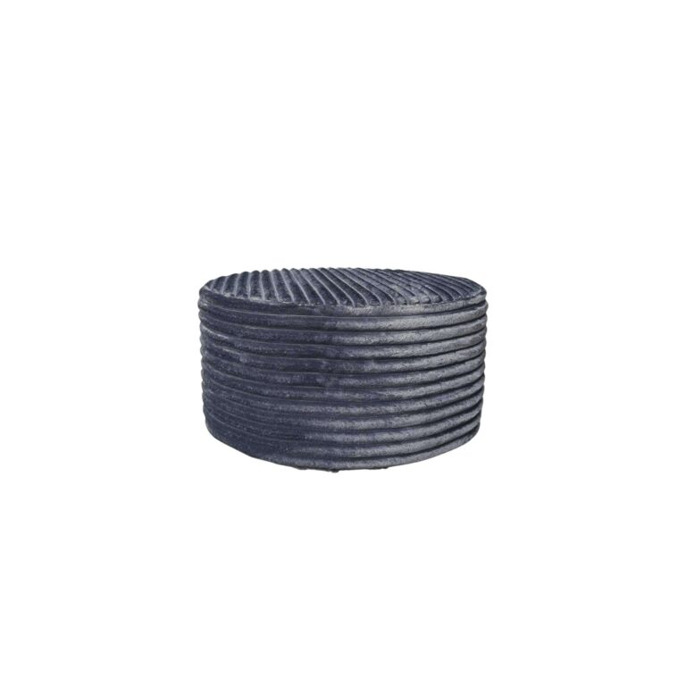 Ronde Hocker Antraciet 60 cm | Tilia 85