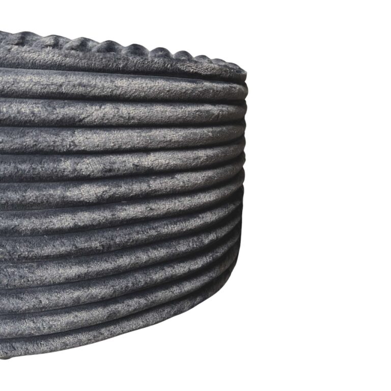 Ronde Hocker Antraciet 60 cm | Tilia 85