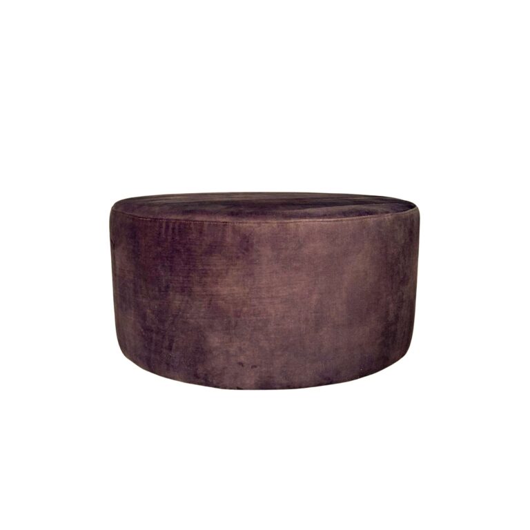 Ronde Hocker Bruin 80 cm | Adore 108
