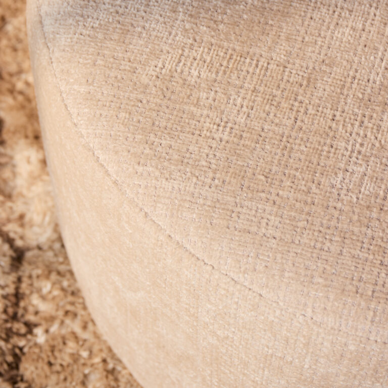 Ronde Hocker Naturel 60 cm | Cremona 02